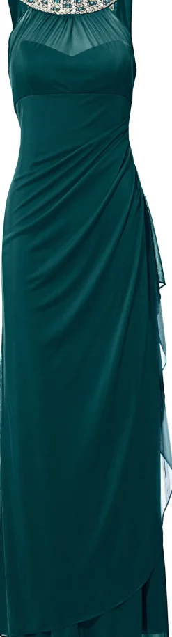 Abendkleider|heine Abendkleid mit Schmucksteinen smaragd
