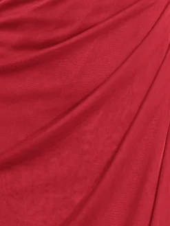Abendkleider|heine Abendkleid mit Schmucksteinen rot