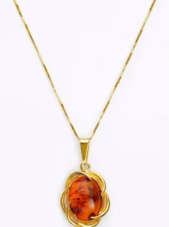 Schmuck| Anhänger Silbervergoldet925