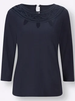 Shirts| 3/4-Arm-Shirt marine