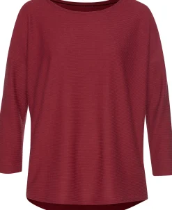 Shirts|Vivance 3/4-Arm-Shirt bordeaux