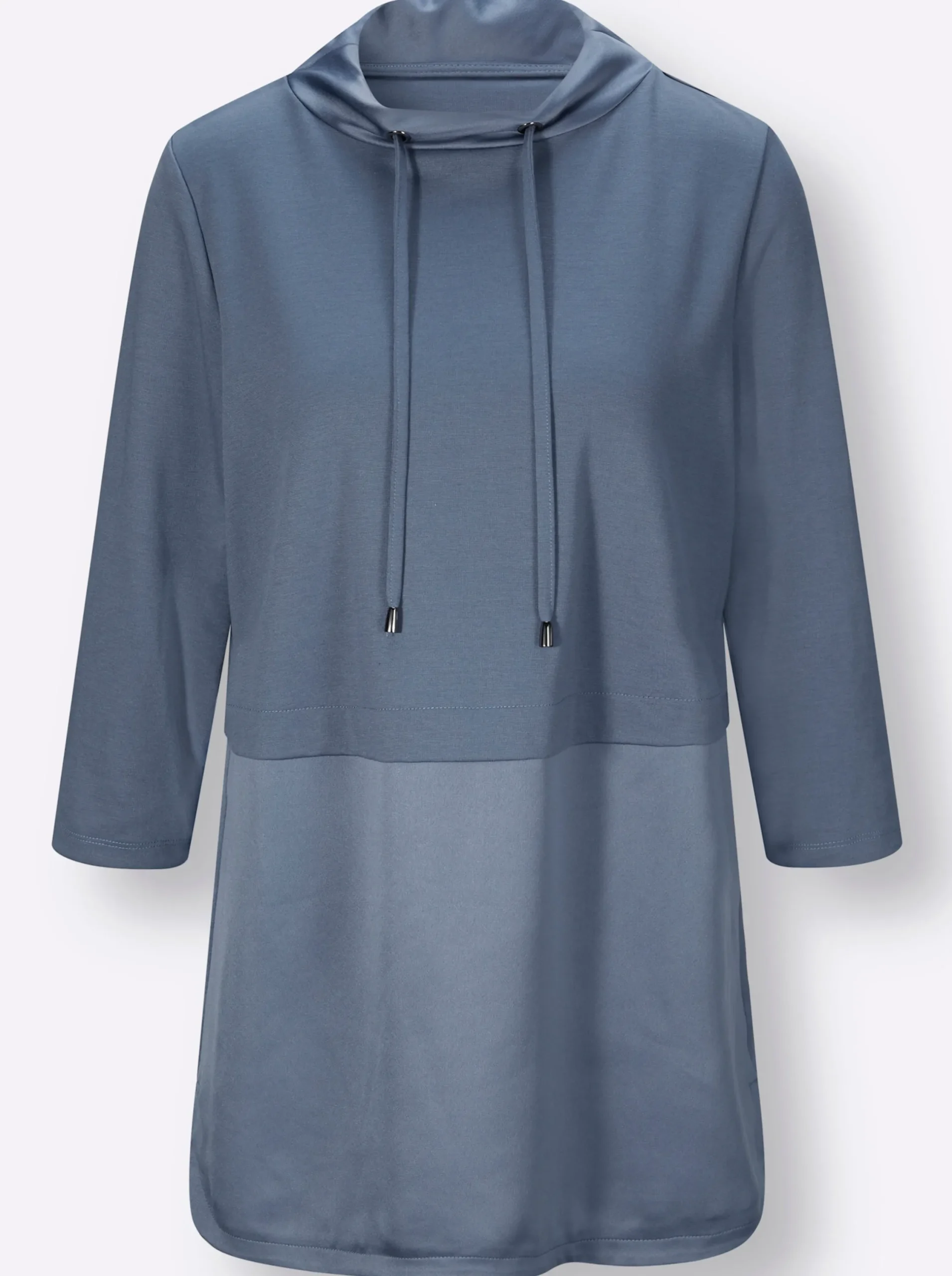 Pullover| 3/4-Arm-Shirt rauchblau