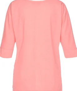 Strandmode|Shirts|Elbsand 3/4-Arm-Shirt koralle