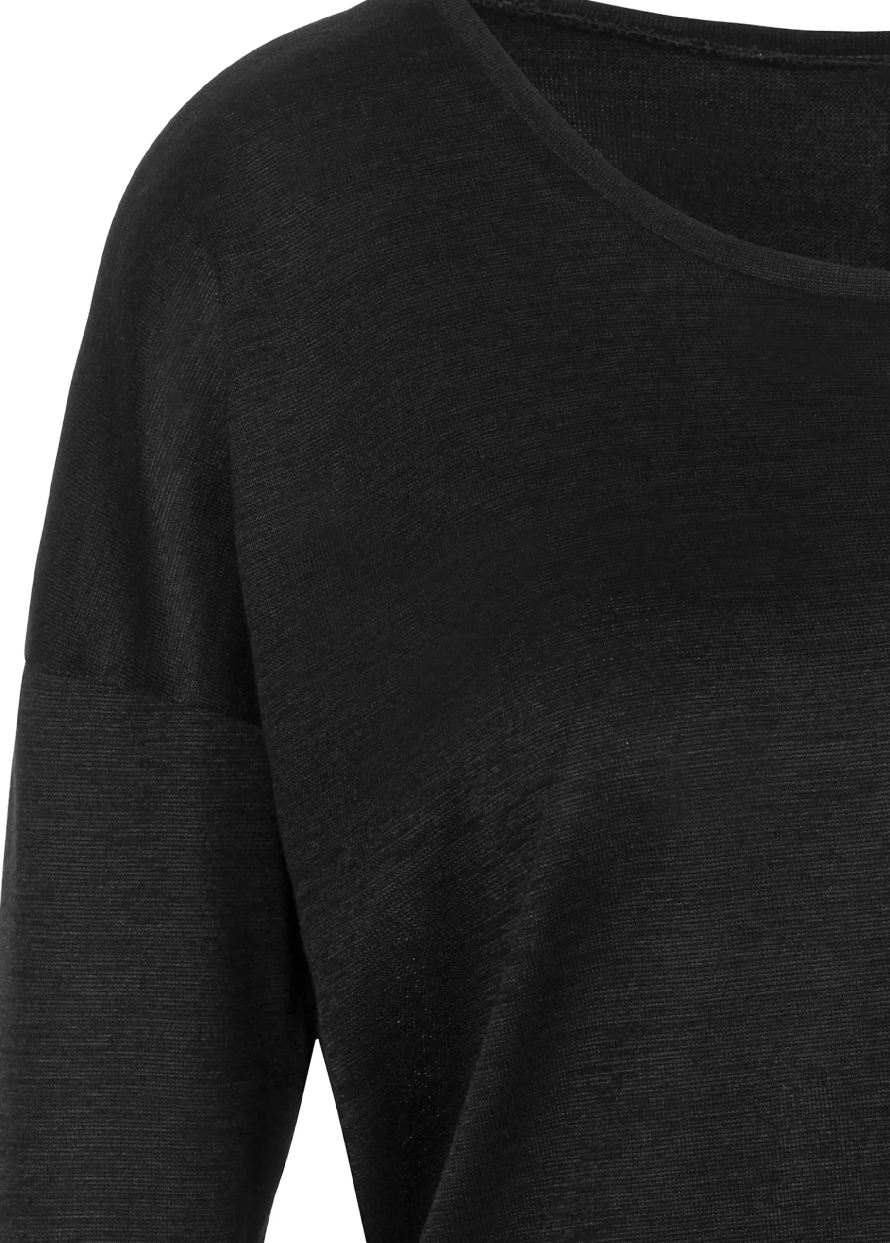 Strandmode|Shirts|LASCANA 3/4-Arm-Shirt schwarz
