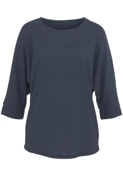 Strandmode|Vivance 3/4-Arm-Shirt navy