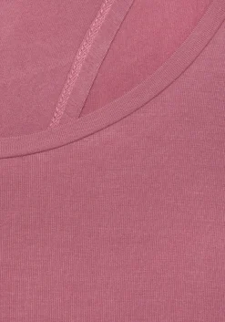 Strandmode|LASCANA 3/4-Arm-Shirt beere