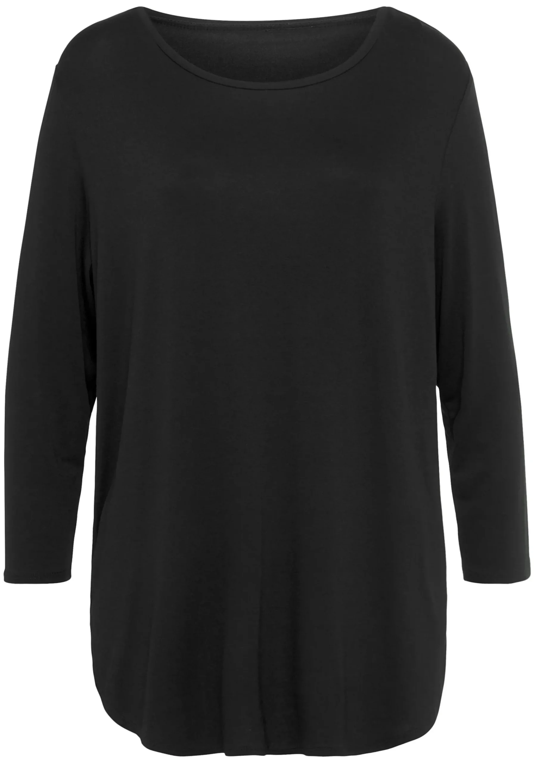 Shirts|LASCANA 3/4-Arm-Shirt schwarz