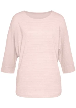 Strandmode|Vivance 3/4-Arm-Shirt rose