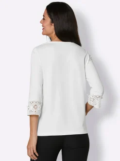 Shirts|CREATION L PREMIUM 3/4-Arm-Shirt ecru
