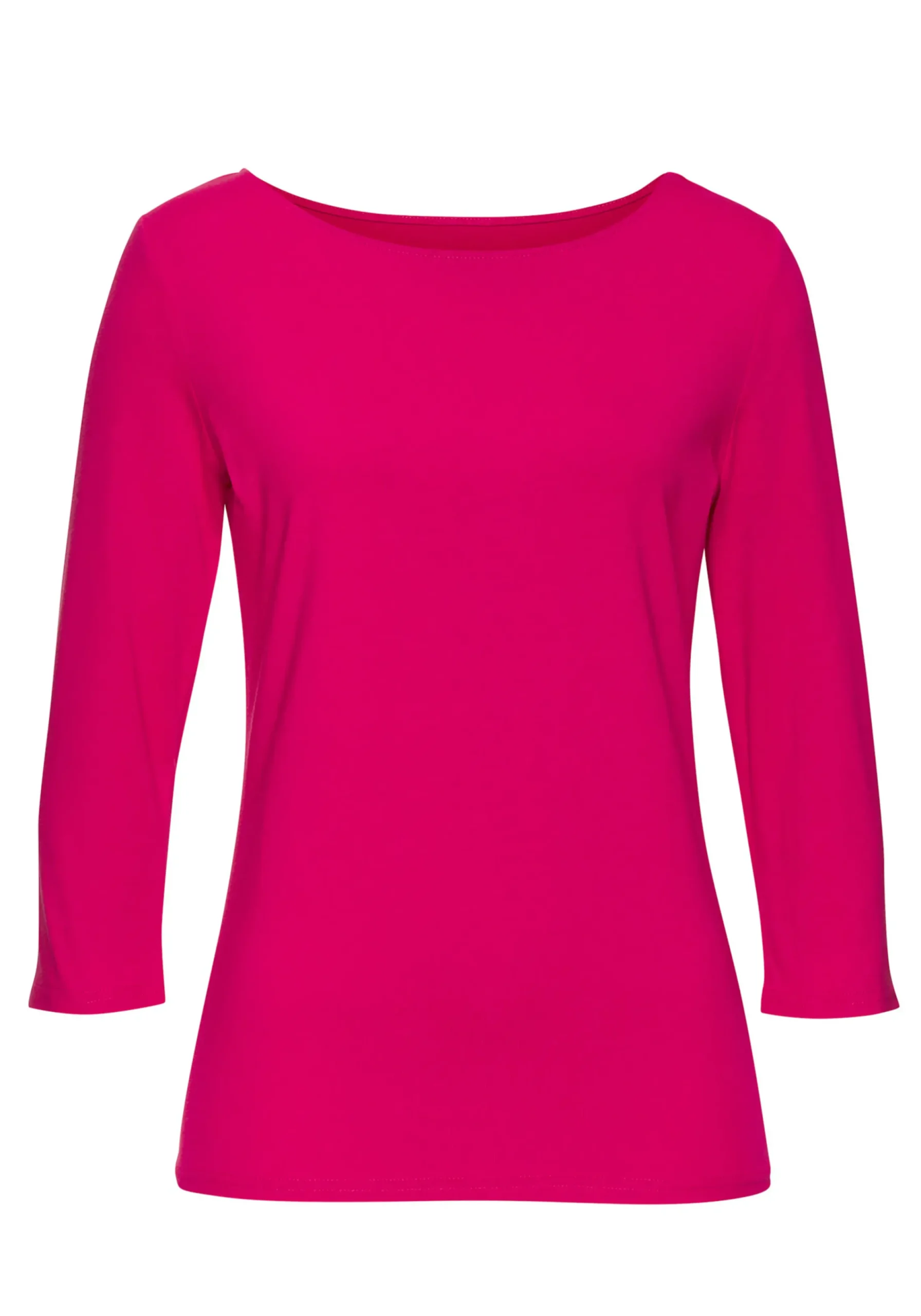 Strandmode|Shirts|LASCANA 3/4-Arm-Shirt hibiskus,navy