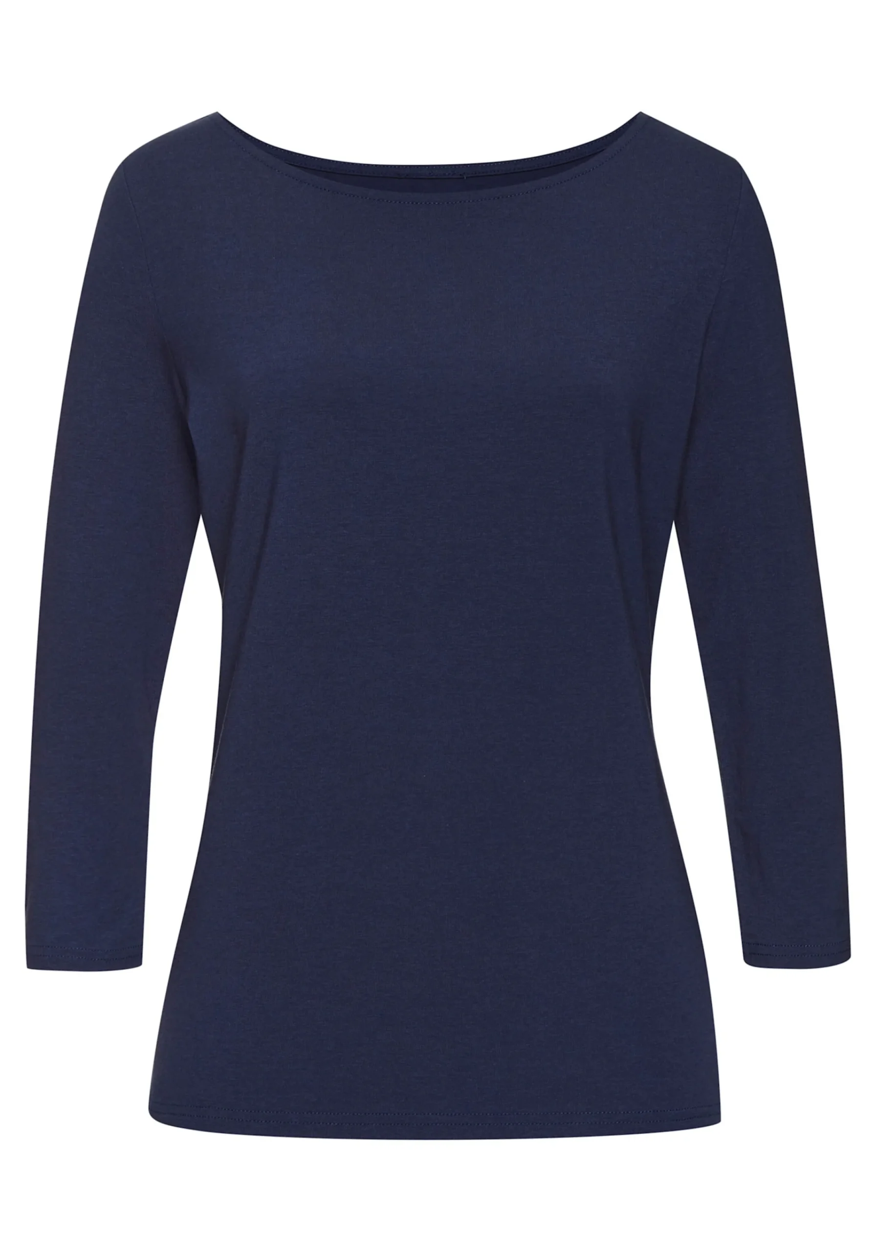 Strandmode|Shirts|LASCANA 3/4-Arm-Shirt hibiskus,navy