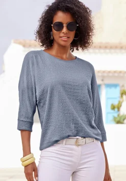 Shirts|Vivance 3/4-Arm-Shirt rauchblau