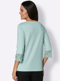 Shirts|CREATION L PREMIUM 3/4-Arm-Shirt kalkmint