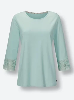 Shirts|CREATION L PREMIUM 3/4-Arm-Shirt kalkmint