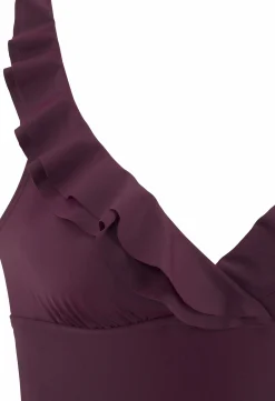 Badeanzüge|JETTE Badeanzug bordeaux