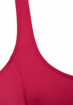 Badeanzüge|LASCANA Badeanzug rot
