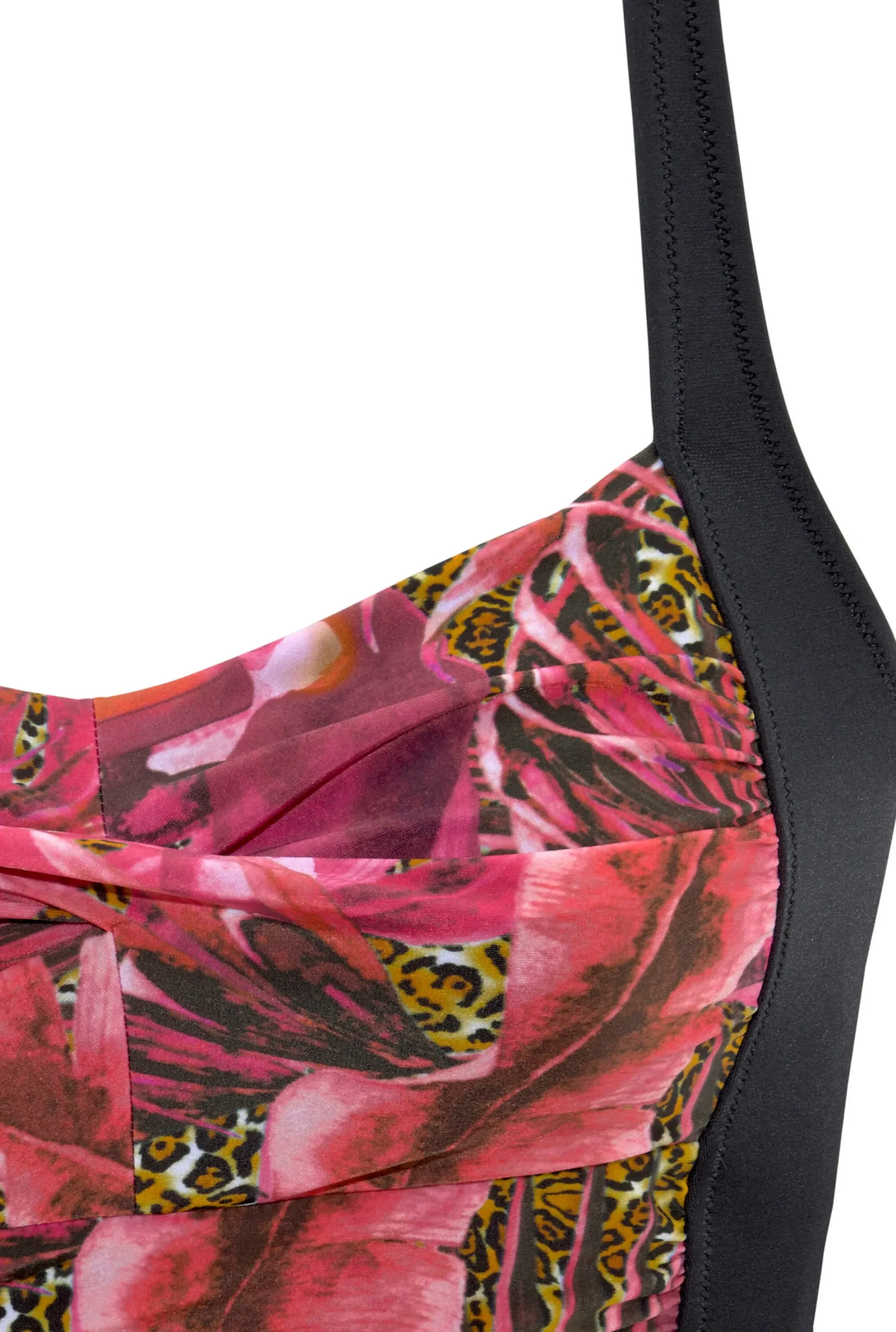 Badeanzüge|LASCANA Badeanzug pink-bedruckt