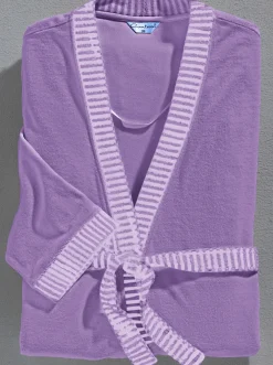 Nachtwäsche|Comtessa Bademantel lavendel