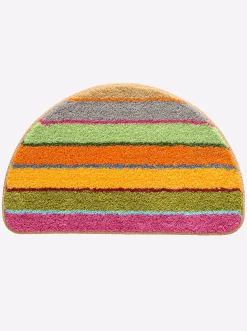 Badematten|Kleine Wolke Badematte grün-bunt