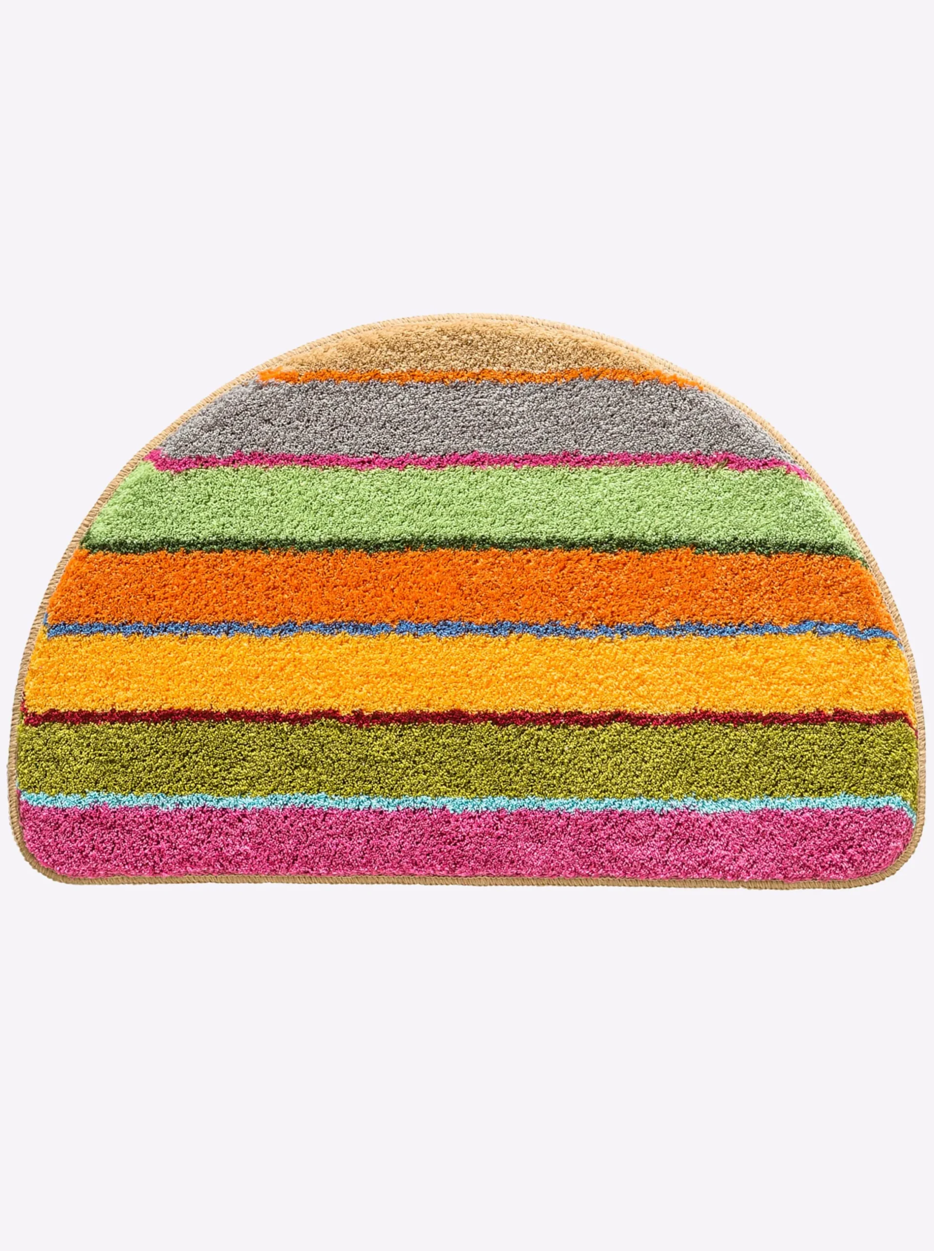 Badematten|Kleine Wolke Badematte grün-bunt