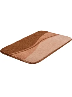 Badematten|Grund Badematte braun