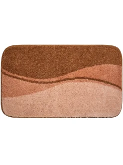 Badematten|Grund Badematte braun