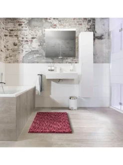 Badematten|Grund Badematte mauve