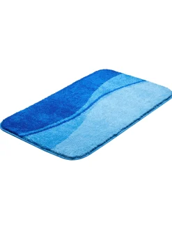 Badematten|Grund Badematte blau