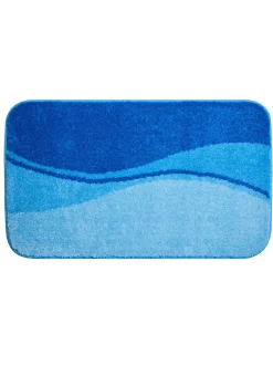 Badematten|Grund Badematte blau