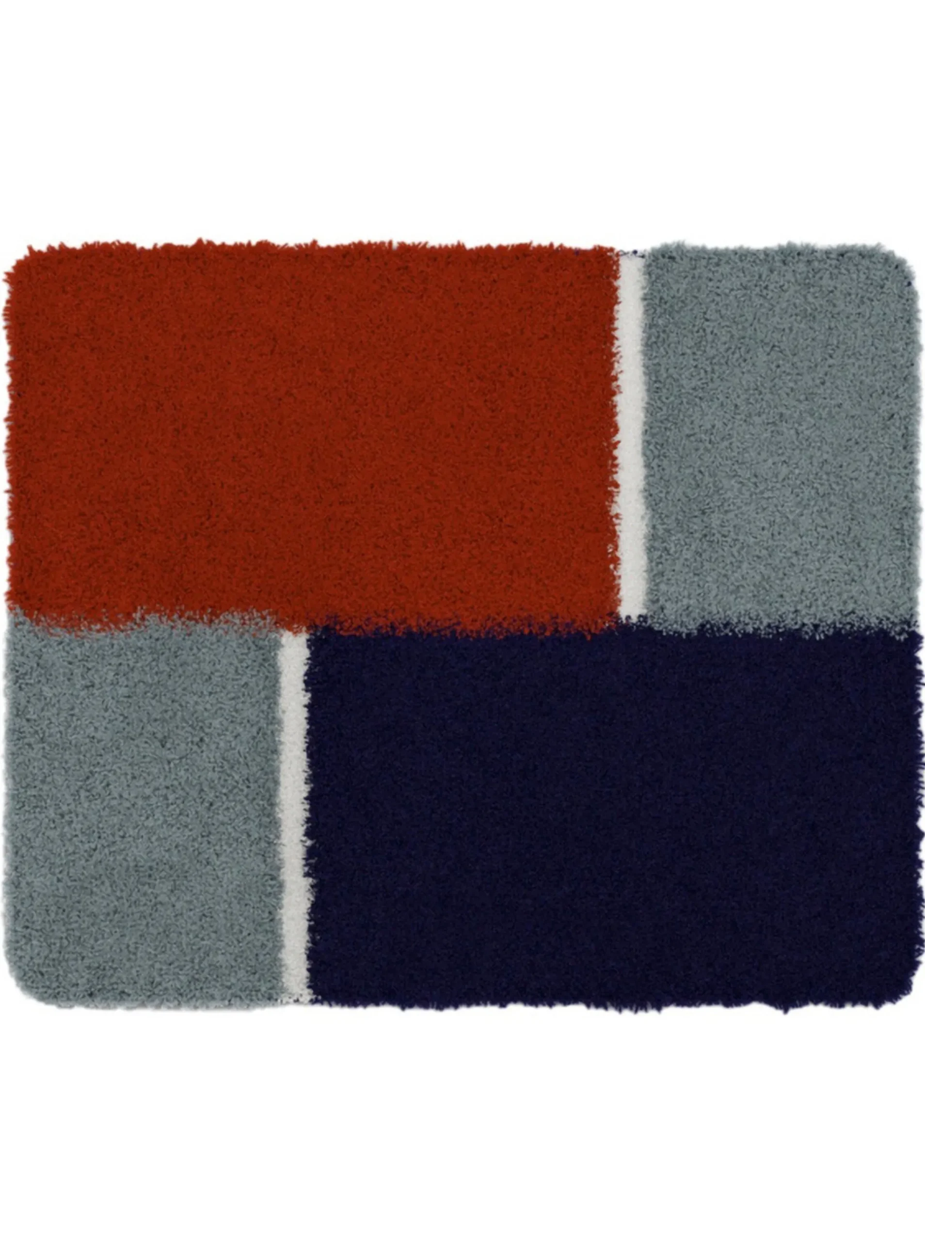 Badematten|Batex Badematte rot-blau