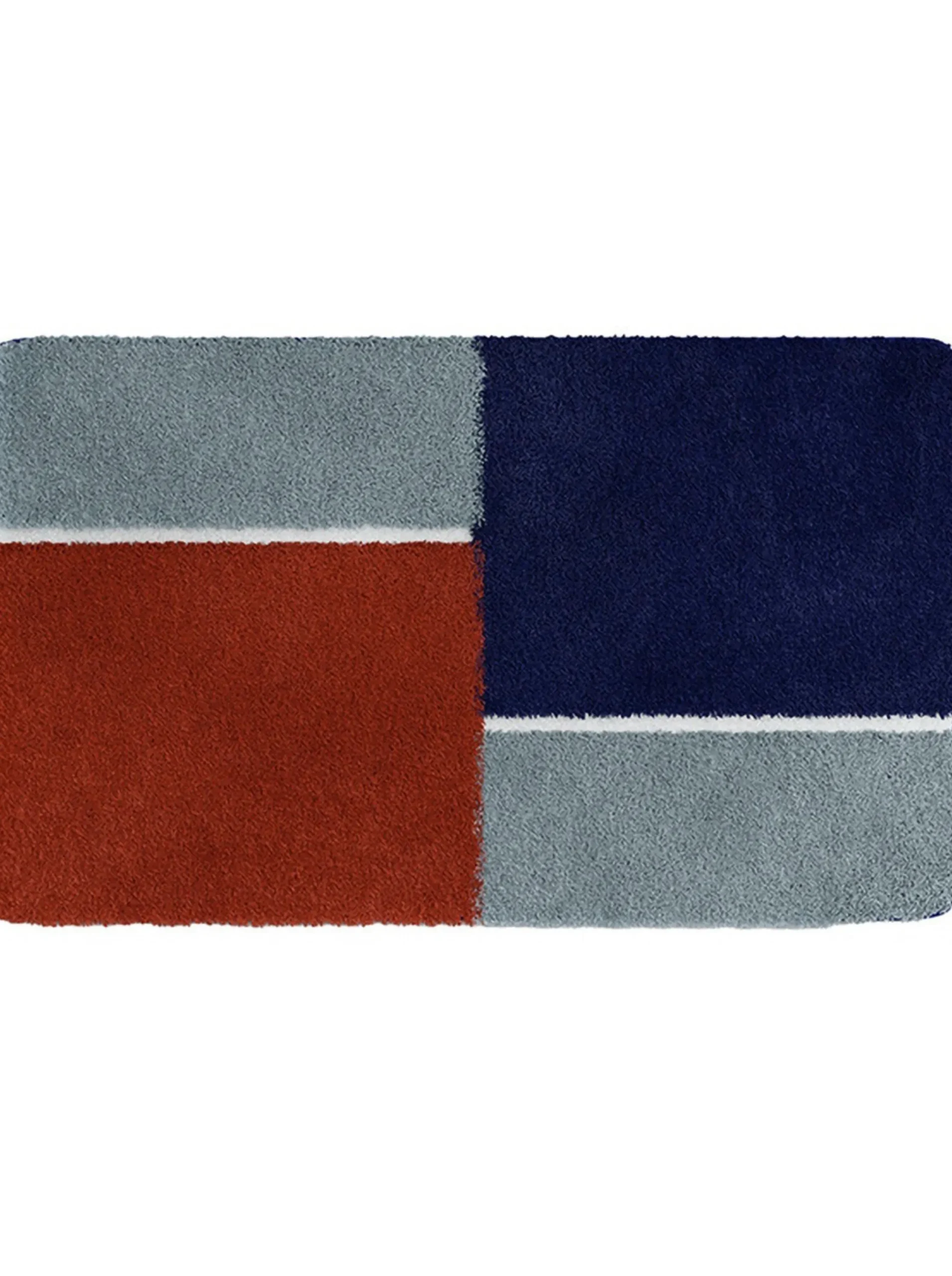 Badematten|Batex Badematte rot-blau