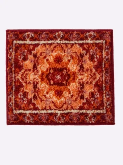 Badematten|Grund Badematte rot-terracotta