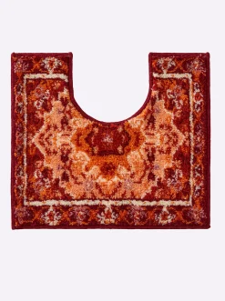 Badematten|Grund Badematte rot-terracotta