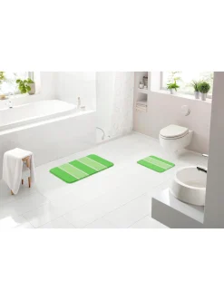 Badematten|Grund Badematte grün