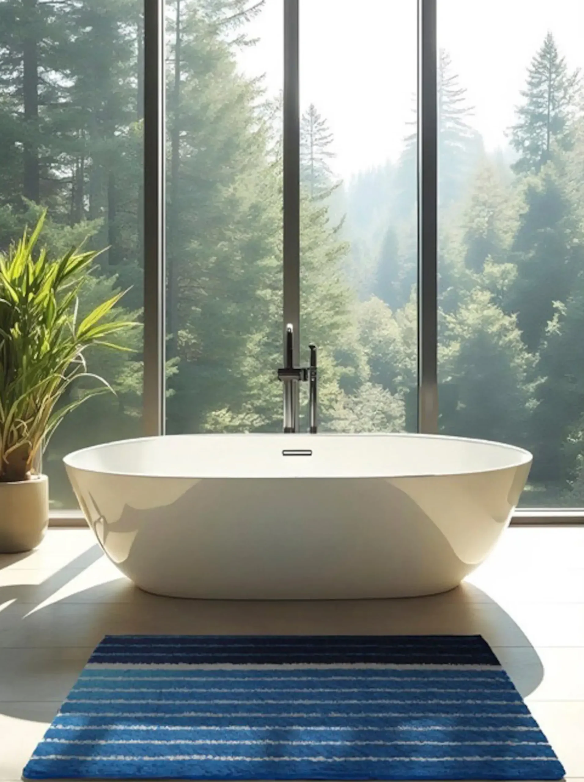 Badematten|Batex Badematte blau