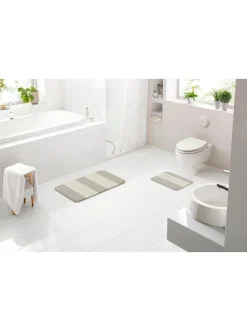 Badematten|Grund Badematte beige
