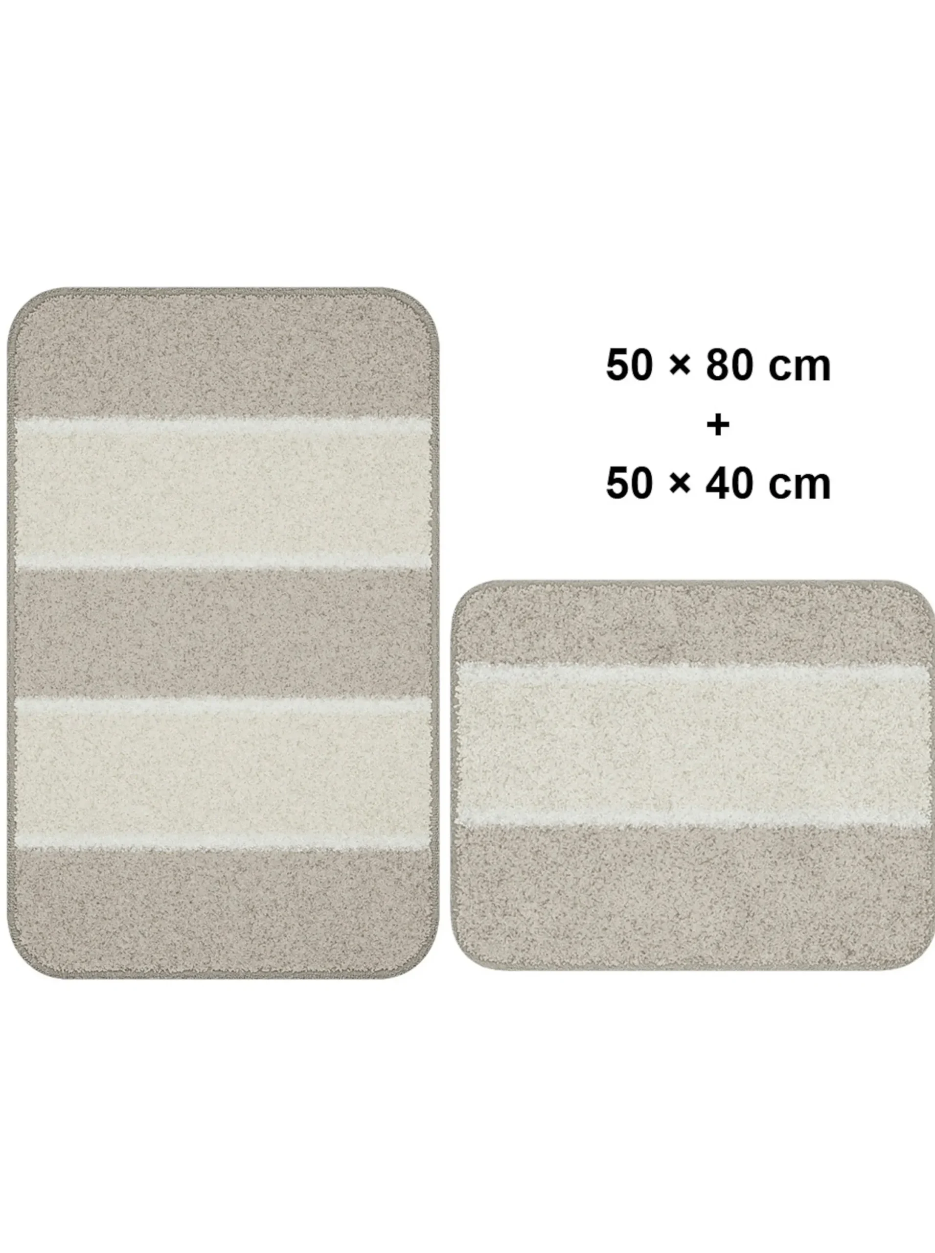 Badematten|Grund Badematte beige