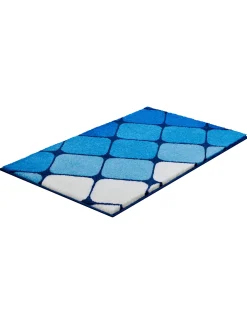 Badematten|Grund Badematte blau