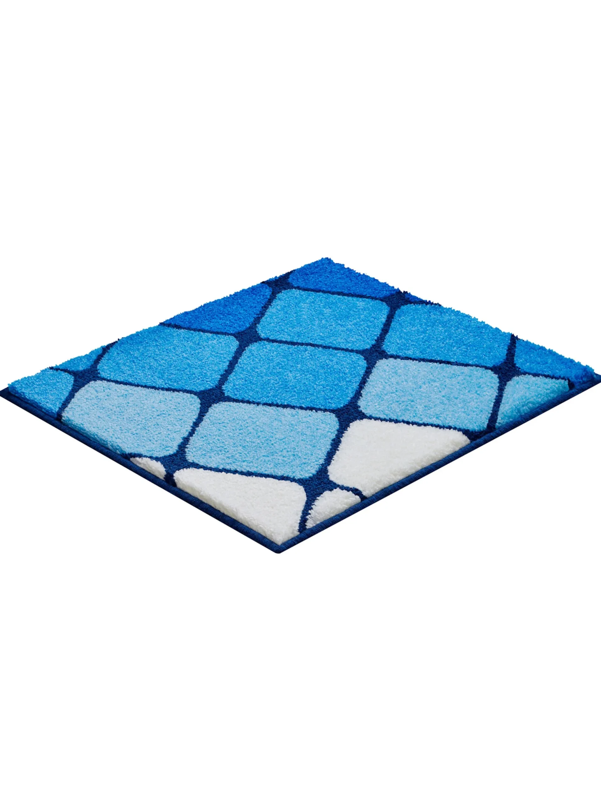 Badematten|Grund Badematte blau