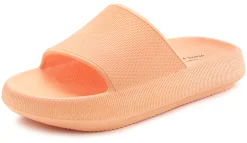 Pantoletten|Venice Beach Badepantolette peach