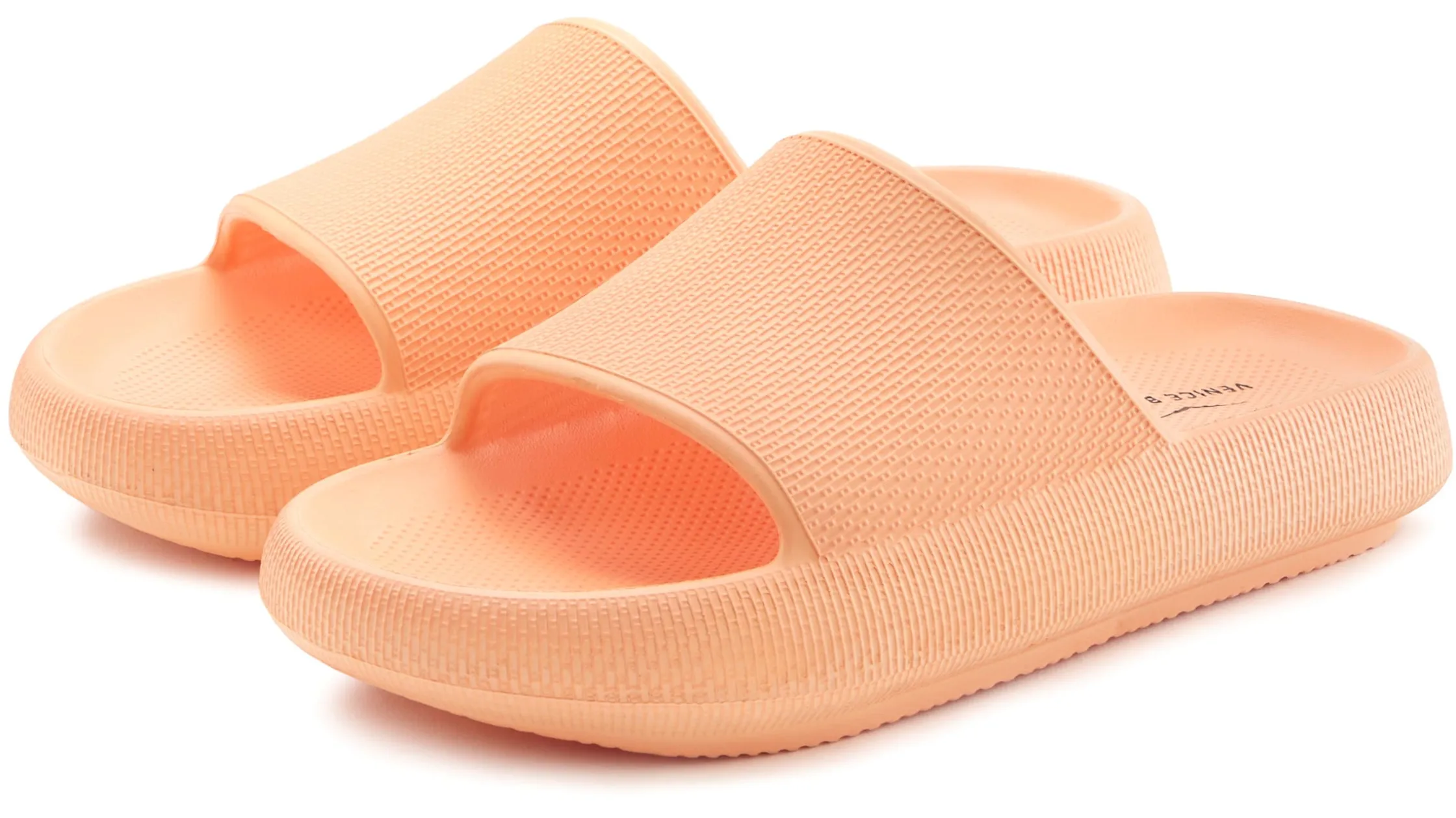 Pantoletten|Venice Beach Badepantolette peach