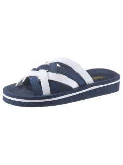 Pantoletten|Siebi´s Bade-Pantolette marine-weiß