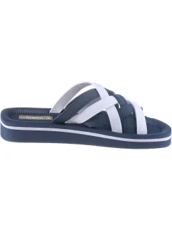 Pantoletten|Siebi´s Bade-Pantolette marine-weiß