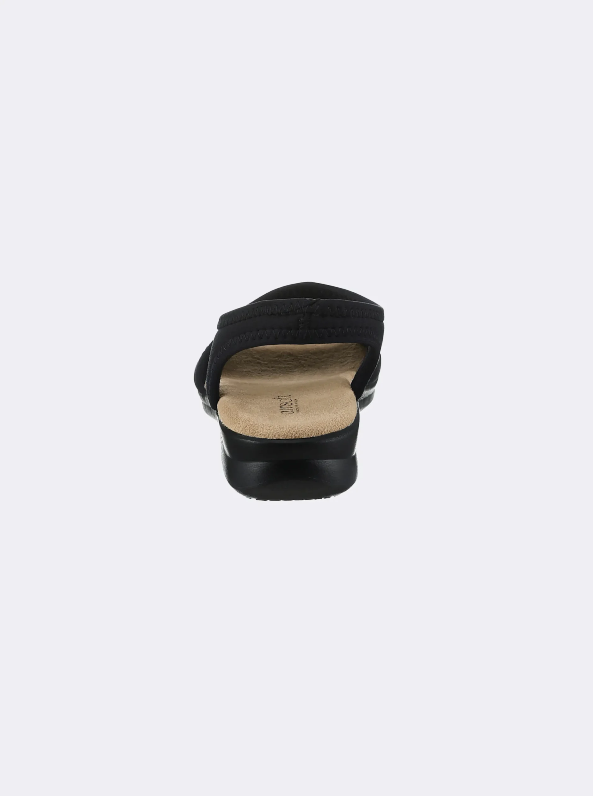Sandalen & Sandaletten|airsoft modern+ Badesandale mit Gummizügen schwarz