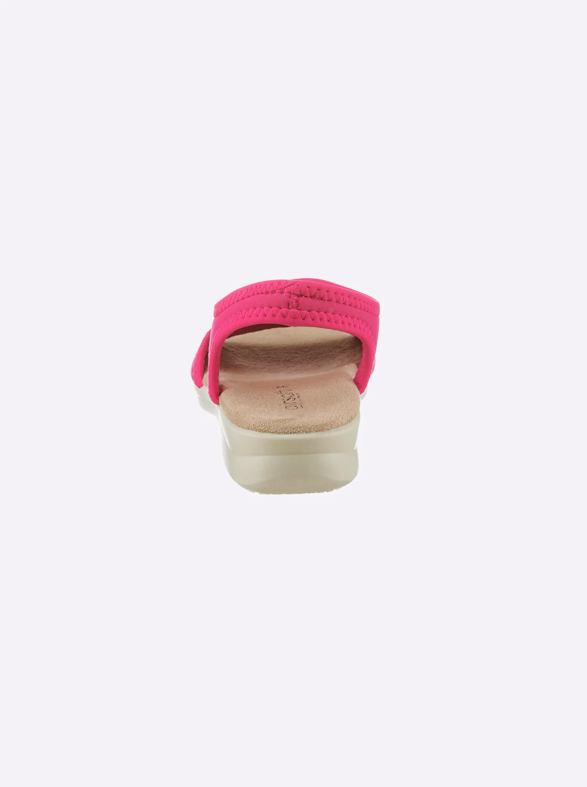 Sandalen & Sandaletten|airsoft modern+ Badesandale mit Gummizügen pink