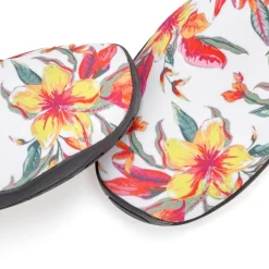 Mokassins & Slippers|LASCANA Badeschuh weißblume
