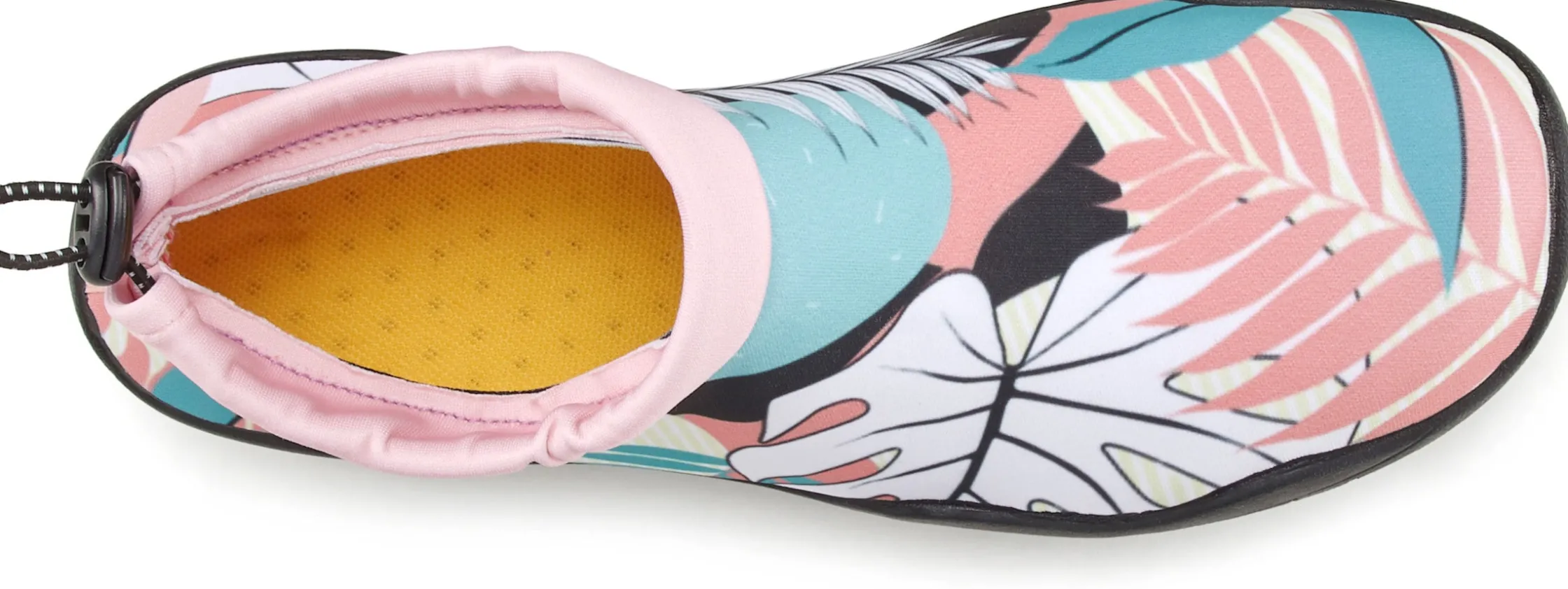 Mokassins & Slippers|LASCANA Badeschuh schwarz