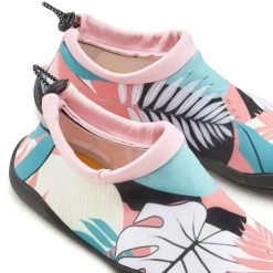 Mokassins & Slippers|LASCANA Badeschuh schwarz