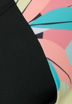 Strandmode|LASCANA ACTIVE Bade-Shirt schwarz-bedruckt