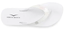 Zehentrenner|Venice Beach Badezehentrenner weiß